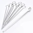 8 Inch Flat Stainless Short Barbecue,bbq Skewers, Kebab Kabob Grill 1.... Fixed Price $17.21.