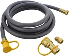 Natural Gas Grill Hose, 12FT - Flexible Line Quick Connect 3/8. Fixed Price $44.72.