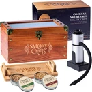 Nib! New! Smoky Crafts Whiskey Smoker Kit W/ Gun, Box, Tray & Wood Chips. Fixed Price $74.99.