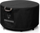 Qh.home Fire Pit Cover Round, 100% Waterproof, 600D Strong Tear Resistant, Outdo. Fixed Price $35.39.