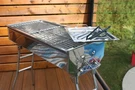 Stainless Charcoal Portable Grill Mangal Shish Kebab Kabob Bbq Barbecue Shashlik. Fixed Price $209.00.