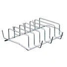 Bbq Rib Rack Grill Steel Outdoor Indoor Oven Smoker Barbecue Camp Accessory. Fixed Price $21.19.