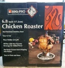 Bbq-pro 7" Stainless Steel Chicken Roaster. Fixed Price $9.99.