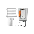 Outset 76356 Collapsible Camping Grill And Chimney Starter, Metallic, 1 Ea. Fixed Price $61.25.