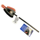 Mr Bar-b-q Triple Action 2 Sided Dual Bbq Grill Brush For Deep Cleaning Lg. Fixed Price $15.00.