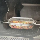 Napoleon Grill Basket Food Grade Stainless Steel Rotisserie Bbq 14 X6 Large. Fixed Price $139.99.