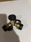 Propane Y Splitter Gas Tank Hose Adapter Regulator Tee Valve Connector Grill New. Fixed Price $19.99.