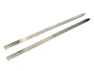 2-PK Bbq Kebab Hom 1" (25MM) Wide Flat Skewers Stainless Steel No-wood Handle. Fixed Price $17.95.