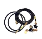 Enerco F273734 Mr. Heater Stay-a-while Deluxe 12FT Propane Hose Tee Kit. Fixed Price $250.80.