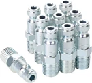 1/4 Air Hose Fittings, Automotive T-type Plug, Inch Male Npt Threads Size,. Fixed Price $15.37.