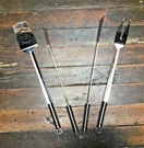 Wmf German Brand 3 Piece Bbq Barbecue Grill Set Spatula, Fork & Tongs Nib. Fixed Price $39.95.
