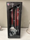 Nfl 3-PIECE Arizona Cardinals Bbq Grill Set: 18" Stainless Steel Never Used. Fixed Price $34.99.