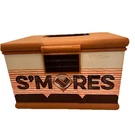 Hersheys Smore Caddy Storage Case Deluxe Campfire Fun Outdoor Brown. Fixed Price $14.00.