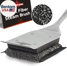 Xudkakaixin Grill Brush Bristle Free,with 1 Replacement Head,unique Steel Fibers. Fixed Price $28.57.