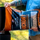 Traeger Hickory Natural 100% Premium Hardwood Pellets, Clean Burn - 20 Lb.. Fixed Price $29.97.
