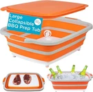 Birdrock Home Collapsible Food Prep & Cutting Board And Grill Caddy Tub. Fixed Price $22.99.