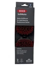 2 Pack Oxo Softworks Nylon Grill Brush Cold Cleaning Replacement Heads New. Fixed Price $14.92.