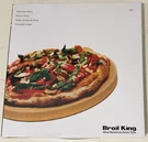Broil King Thick Grill Pizza Stone 69814 Imperial/ Regal New 15" Round 3/4" Deep. Fixed Price $59.98.
