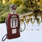 Whiskey Dispenser Bottle Gas Pump Station Barware Tool Double Guns 1800ML. Fixed Price $32.96.