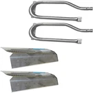 Stainless Steel Burners And Heat Plates For Kitchen Aid Nexgrill Bbq Grills. Fixed Price $108.90.