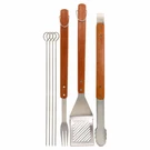 Room Essentials Stainless Steel Grilling Tool Set New 7 Piece Cool Touch Handles. Fixed Price $24.99.