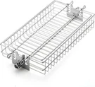 Turbro Flat Rotisserie Basket, 304 Stainless Steel, Universal Grill Accessory,. Fixed Price $47.05.