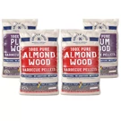 20 Lbs. 100% Pure Almond Wood Bbq Smoker Pellets (2-PACK) And. Fixed Price $75.11.