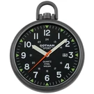 Gotham Men's Sport Gunmetal Stainless Steel Analog Quartz Date Pocket Watch. Fixed Price $129.95.