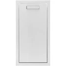 13-IN Contempo/traditional Stainless Steel Narrow Roll-out Trash Bin By Bbqguys. Fixed Price $383.99.