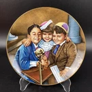Three For Show "the Little Rascals" Plate Hamilton Collection 1985 2885A. Fixed Price $19.88.