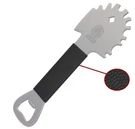 Cave Tools Metal Grill Griddle Scraper With Bottle Opener Bristle-free Bbq. Fixed Price $7.59.