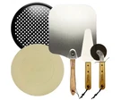 Nexgrill Pizza Kit 5 Piece Stone Pan Peel Cutter Outdoor Cooking Set. Fixed Price $19.99.