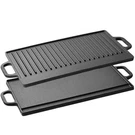Vivicreate Cast Iron Griddle For Stove Top And Gas Grill Flat. Fixed Price $29.99.