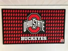 The Memory Company Osu Ohio State University Ncaa Team Bar Mat 19X10.85 New. Fixed Price $36.99.
