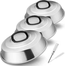 Melting Dome Steam Basting Cover Griddle Accessories 3PCS For Bbq Grill Cooking. Fixed Price $45.99.