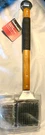 Chefmate Oversized Rubber Grip Bbq Grill Brush, Stainless Steel Bristles. Fixed Price $18.95.