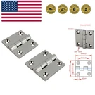 Marine Grade Cast Solid 316 Stainless Steel Mirror Polished Butt Hinges Marin.... Fixed Price $28.27.
