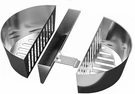 Sns Grills Slow Sear Charcoal Fire Baskets With Water Pan - Large Capac. Fixed Price $111.99.