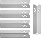 Kalomo 15" Grill Heat Plates Shield Burner Cover Flame Tamer Bbq Gas 5-PACK. Fixed Price $35.49.