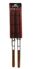 Chefmate Kabob Basket 2 Pack Rosewood Handles New With Tags. Fixed Price $16.99.