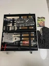 Bbq Accessories Set, 38PCS Stainless Steel Tools Grilling Set*free. Fixed Price $30.00.