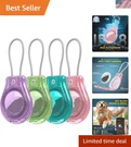 Secure Waterproof Airtag Keychain Case With Metal Wire Lock - Industrial Style. Fixed Price $36.09.
