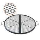 Vevor 36" Foldable Round Cooking Fire Pit Grill Grate X-marks Heavy-duty Steel. Fixed Price $48.90.