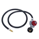 Gassaf 0-10PSI Adjustable High Pressure Propane Regulator Black. Fixed Price $31.70.