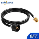 Shinestar 6FT Propane Hose QCC-1 1"-20 Male Adapter For Blackstone Griddles. Fixed Price $17.99.
