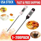 Instant Read Digital Meat Thermometer Bbq Grill Smoker For Kitchen Food Cooking. Fixed Price $6.69.