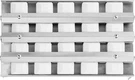 1 Lynx Sedona Gas Grill Factory Stainless Grate Tray W/briquette 80743. Fixed Price $46.12.
