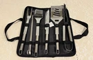 Brand New Home-complete Stainless Steel Bbq Grill Set 8 Pcs With Fabric Case. Fixed Price $20.00.