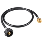 Shinestar 4 Ft Propane Hose Adapter For Buddy Heaters, Coleman Feet, Black. Fixed Price $18.99.
