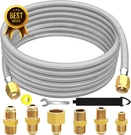 20FT High Pressure Propane Hose With Couplings 3/8" Flare To Npt For Bbq Grill. Fixed Price $50.03.